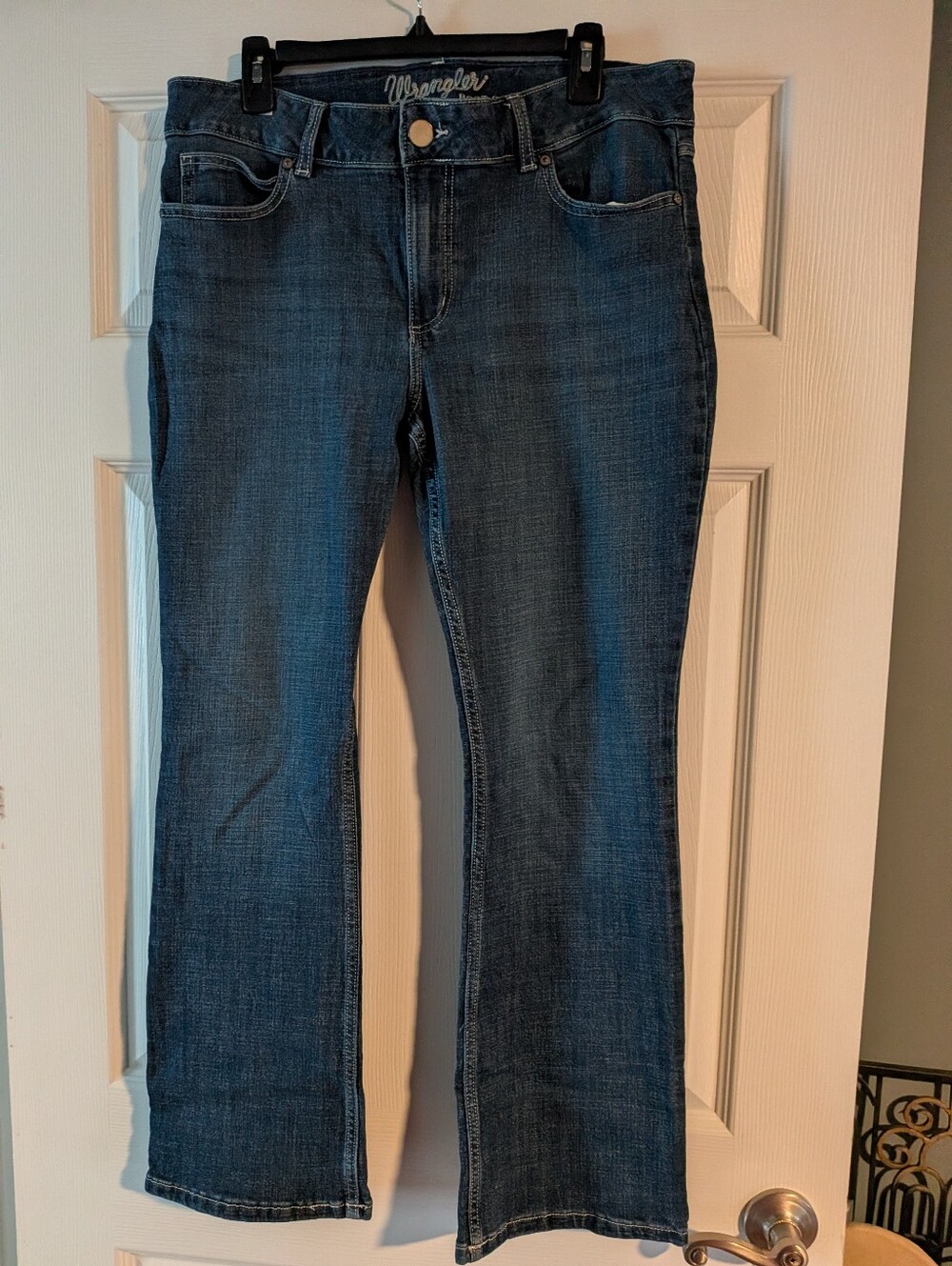 Wrangler Women's Dark Blue Bootcut Jeans
